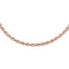 Thumbnail Image 1 of Semi-Solid Rope Necklace 14K Rose Gold 30&quot;