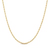 Thumbnail Image 1 of Semi-Solid Rope Chain 14K Yellow Gold 20&quot;