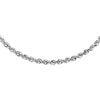 Thumbnail Image 1 of Semi-Solid Rope Necklace 14K White Gold 20&quot;