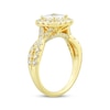 Thumbnail Image 2 of Princess-Cut Diamond Twist Shank Engagement Ring 2 ct tw 18K Yellow Gold