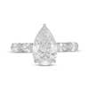 Thumbnail Image 2 of Neil Lane Artistry Pear-Shaped  Lab-Grown diamond Engagement Ring 4-1/4 ct tw 14K White Gold