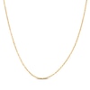 Thumbnail Image 0 of Solid Glitter Rope Chain Necklace 1.6mm 10K Yellow Gold 18"