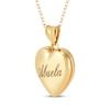 Thumbnail Image 2 of &quot;Abuela&quot; Heart Locket Necklace 10K Yellow Gold 18&quot;