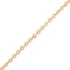 Thumbnail Image 2 of Solid Cable Chain Necklace 2.1mm 14K Yellow Gold 18&quot;