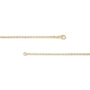 Thumbnail Image 3 of Solid Cable Chain Necklace 2.1mm 14K Yellow Gold 18&quot;