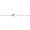 Thumbnail Image 3 of Solid Singapore Chain Necklace 1.4mm 14K Rose Gold 18&quot;