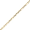 Thumbnail Image 1 of Hollow Mariner Chain Necklace 8mm 10K Yellow Gold 22&quot;