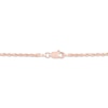 Thumbnail Image 2 of Solid Glitter Rope Chain Necklace 1.6mm 14K Rose Gold 16&quot;