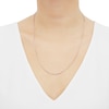 Thumbnail Image 3 of Solid Glitter Rope Chain Necklace 1.6mm 14K Rose Gold 22&quot;