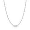 Thumbnail Image 1 of Solid Glitter Rope Chain Necklace 1.6mm 14K White Gold 16&quot;