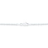 Thumbnail Image 2 of Solid Glitter Rope Chain Necklace 1.6mm 14K White Gold 16&quot;