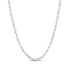 Thumbnail Image 0 of Solid Glitter Rope Chain Necklace 1.6mm 14K White Gold 20"