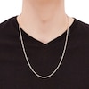 Thumbnail Image 4 of Solid Glitter Rope Chain Necklace 2.4mm 14K Rose Gold 22&quot;