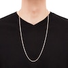 Thumbnail Image 4 of Solid Glitter Rope Chain Necklace 2.4mm 14K Rose Gold 30&quot;