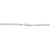 Thumbnail Image 3 of Solid Curb Chain Necklace 2.95mm 10K Rose Gold 20&quot;