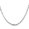 Thumbnail Image 0 of Solid Rope Chain Necklace 5.5mm Sterling Silver 20"