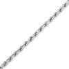 Thumbnail Image 1 of Solid Rope Chain Necklace 5.5mm Sterling Silver 20"