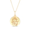 Thumbnail Image 1 of Dragon Coin Necklace 14K Yellow Gold 18&quot;