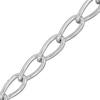 Thumbnail Image 3 of Solid Curb Chain Necklace 10mm Sterling Silver 20&quot;