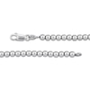 Thumbnail Image 4 of Semi-Solid Graduated Bead Chain Necklace Sterling Silver 18&quot;