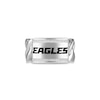 Thumbnail Image 1 of True Fans Philadelphia Eagles 1/10ct tw Diamond &quot;EAGLES&quot; Chain Ring Sterling Silver