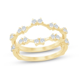 Now + Forever Diamond Enhancer Ring 1/2 ct tw 14K Yellow Gold