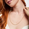 Thumbnail Image 3 of Semi-Solid Rope Chain Necklace 10K Yellow Gold