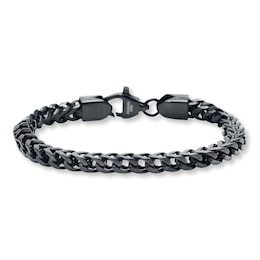 Solid Chain Bracelet Stainless Steel 9&quot;