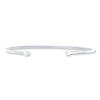 Thumbnail Image 1 of Cuff Bangle Bracelet 14K White Gold