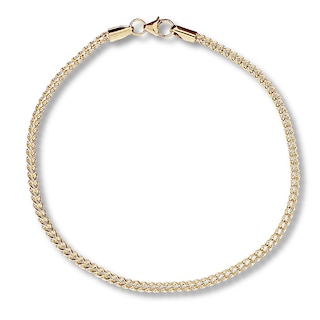 Rope Chain Bracelet 14K Yellow Gold 8 Length