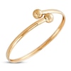 Thumbnail Image 2 of Flexible Bangle 10K Yellow Gold