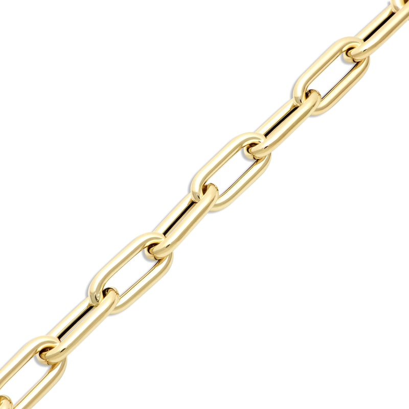 Main Image 2 of Paperclip Bracelet 10K Yellow Gold 8&quot;