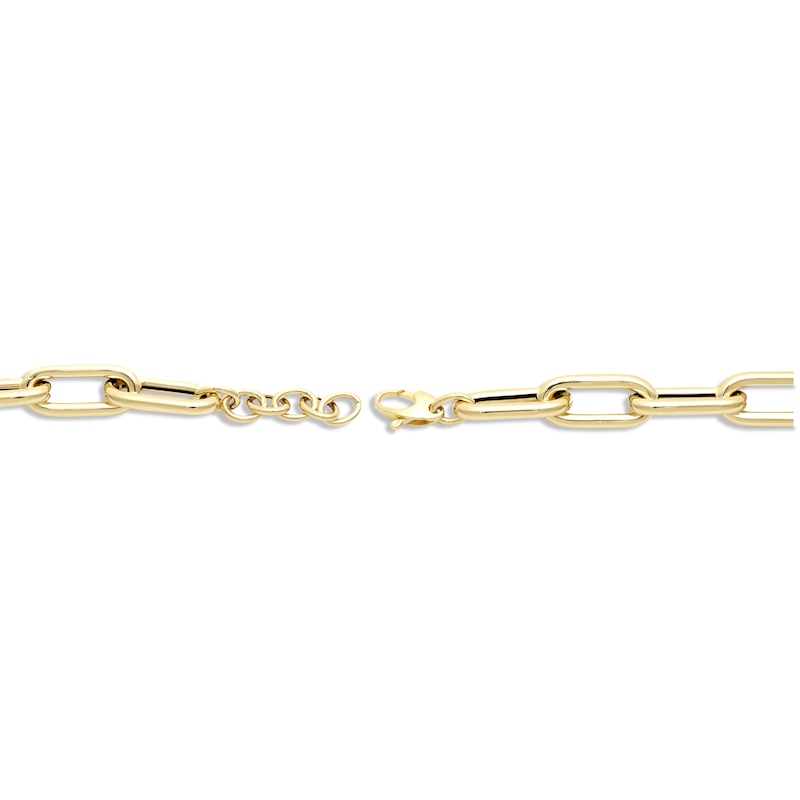 Main Image 3 of Paperclip Bracelet 10K Yellow Gold 8&quot;