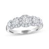 Thumbnail Image 1 of THE LEO Diamond Round-Cut Anniversary Band 1 ct tw 14K White Gold