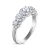 Thumbnail Image 2 of THE LEO Diamond Round-Cut Anniversary Band 1 ct tw 14K White Gold