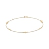 Thumbnail Image 0 of "Love" Station Anklet 10K Yellow Gold 10"