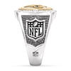 Thumbnail Image 4 of True Fans Houston Texans Championship Ring Sterling Silver & 10K Yellow Gold Ring