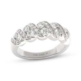 THE LEO Diamond Anniversary Ring 1 ct tw 14K White Gold