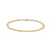 Thumbnail Image 3 of Semi-Solid Figaro Chain Necklace & Bracelet Set 5.2mm 10K Yellow Gold