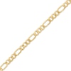 Thumbnail Image 4 of Semi-Solid Figaro Chain Necklace & Bracelet Set 5.2mm 10K Yellow Gold