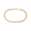 Thumbnail Image 0 of Solid San Marco Chain Bracelet 10K Yellow Gold 7.5"