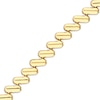 Thumbnail Image 1 of Solid San Marco Chain Bracelet 10K Yellow Gold 7.5"