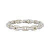 Thumbnail Image 1 of Men's Diamond Rolo Link Bracelet 2 ct tw 10K Yellow Gold 8.5&quot;