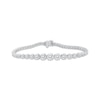 Thumbnail Image 1 of Diamond Graduated Bracelet 5 ct tw 14K White Gold 7&quot;