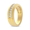 Thumbnail Image 2 of Men's THE LEO First Light Diamond Wedding Band 1/2 ct tw 14K Yellow Gold