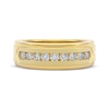 Thumbnail Image 3 of Men's THE LEO First Light Diamond Wedding Band 1/2 ct tw 14K Yellow Gold