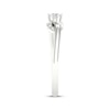 Thumbnail Image 3 of Lab-Grown Diamonds by KAY Round-Cut Swirl Promise Ring 1/5 ct tw 10K White Gold