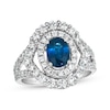 Thumbnail Image 1 of Le Vian Vault Sapphire Ring 1-1/2 ct tw Diamonds Platinum