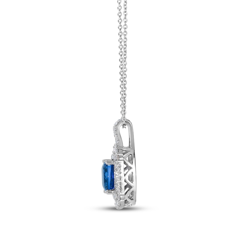 Main Image 2 of Le Vian Vault Tanzanite Necklace 1/2 ct tw Diamonds 14K Vanilla Gold 20&quot;