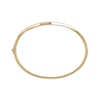 Thumbnail Image 3 of STUDIO BY KAY Diamond Curve Bangle Bracelet 1/2 ct tw 24K Yellow Gold-Plated Sterling Silver